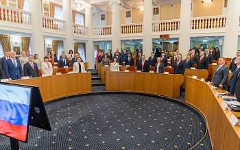 Заседание Законодательного Собрания Оренбургской области
